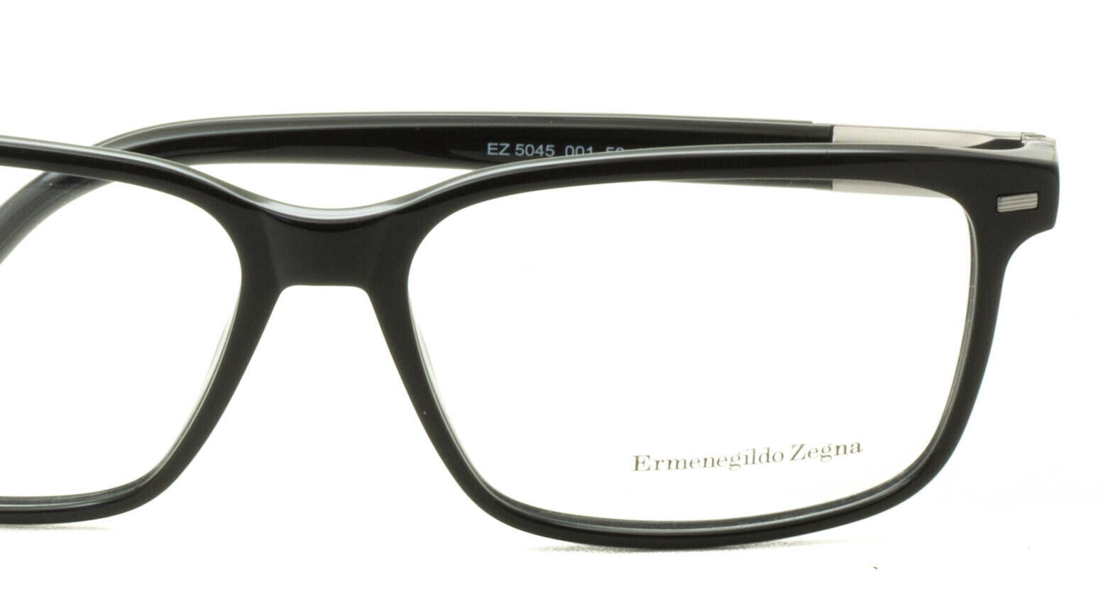 ERMENEGILDO ZEGNA EZ 5045 001 FRAMES Glasses Eyewear RX Optical New BNIB - Italy