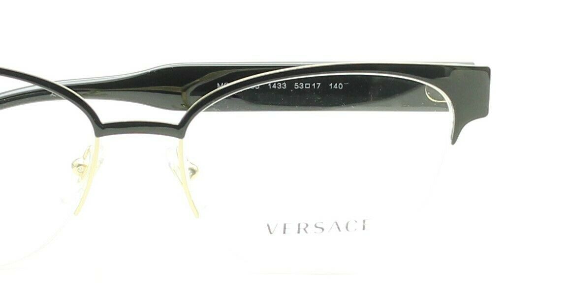 VERSACE MOD 1265 1433 53mm Eyewear FRAMES RX Optical Eyeglasses New - Italy