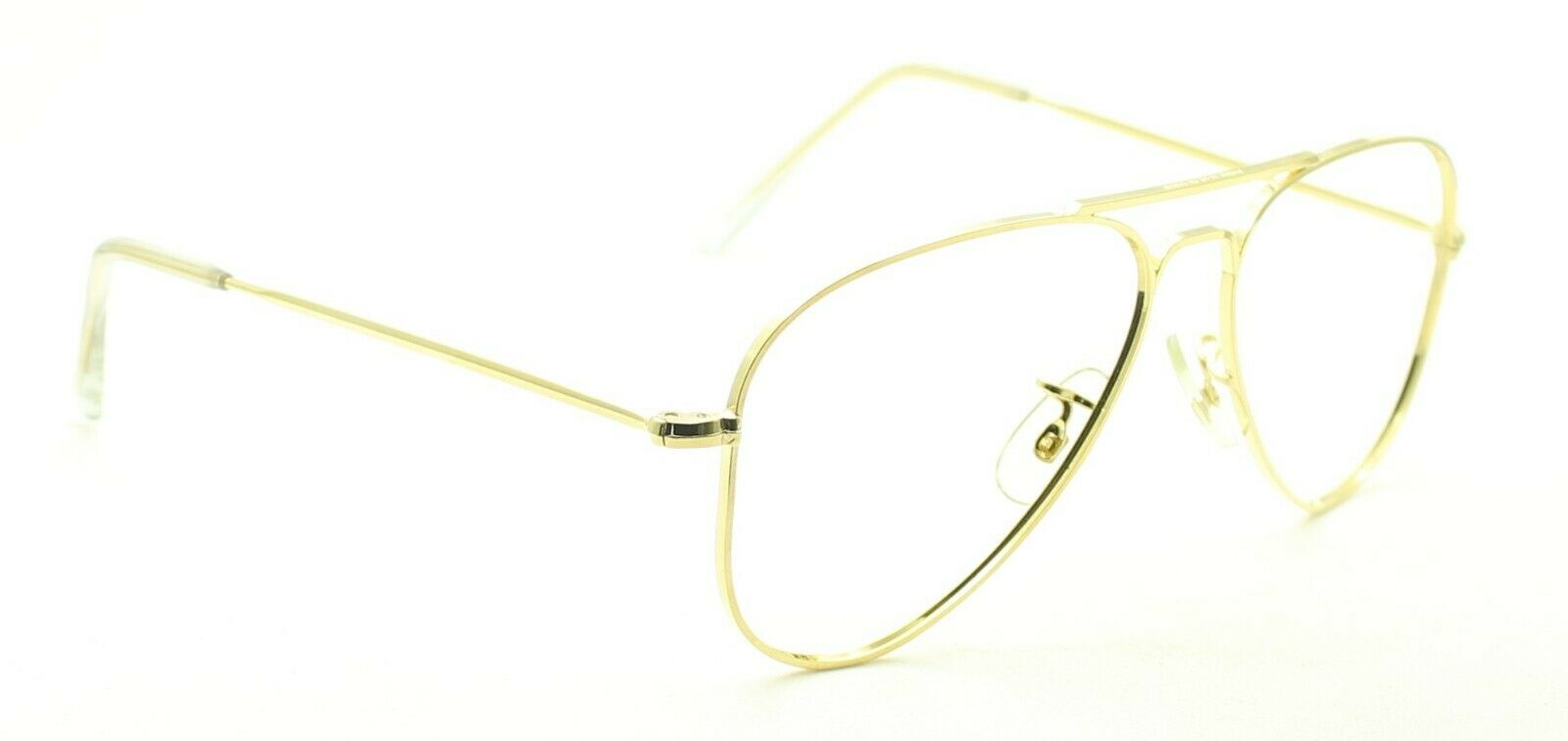 ALGHA (SAVILE ROW) DUBAR 14KT RG Gold 52x14mm Eyewear FRAMES RX Optical - NOS