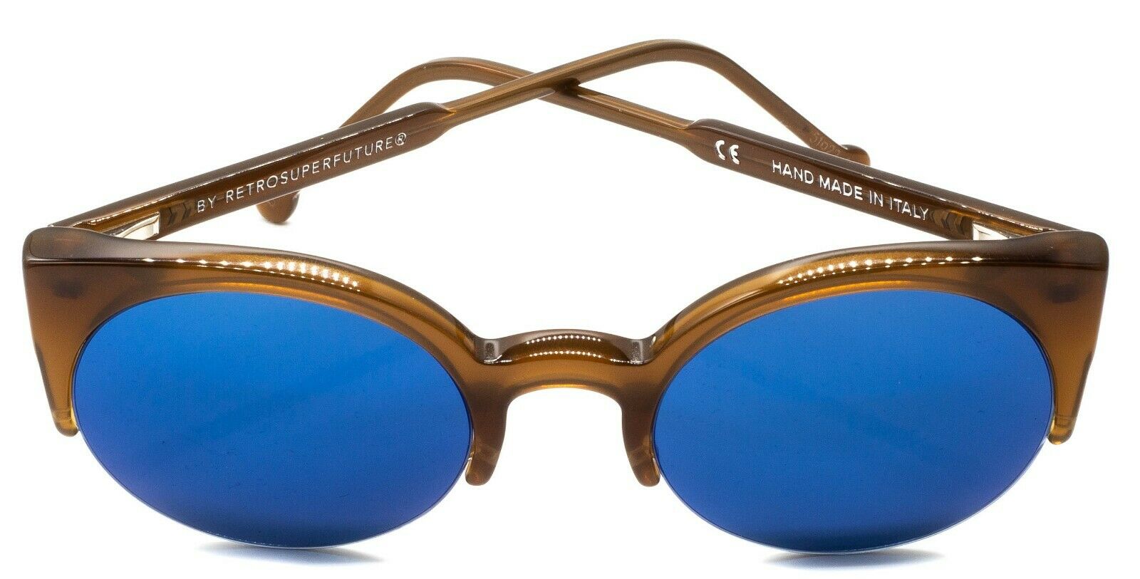 RETROSUPERFUTURE LUCIA DEEP BROWN D72 51mm Sunglasses Shades Eyewear New - Italy