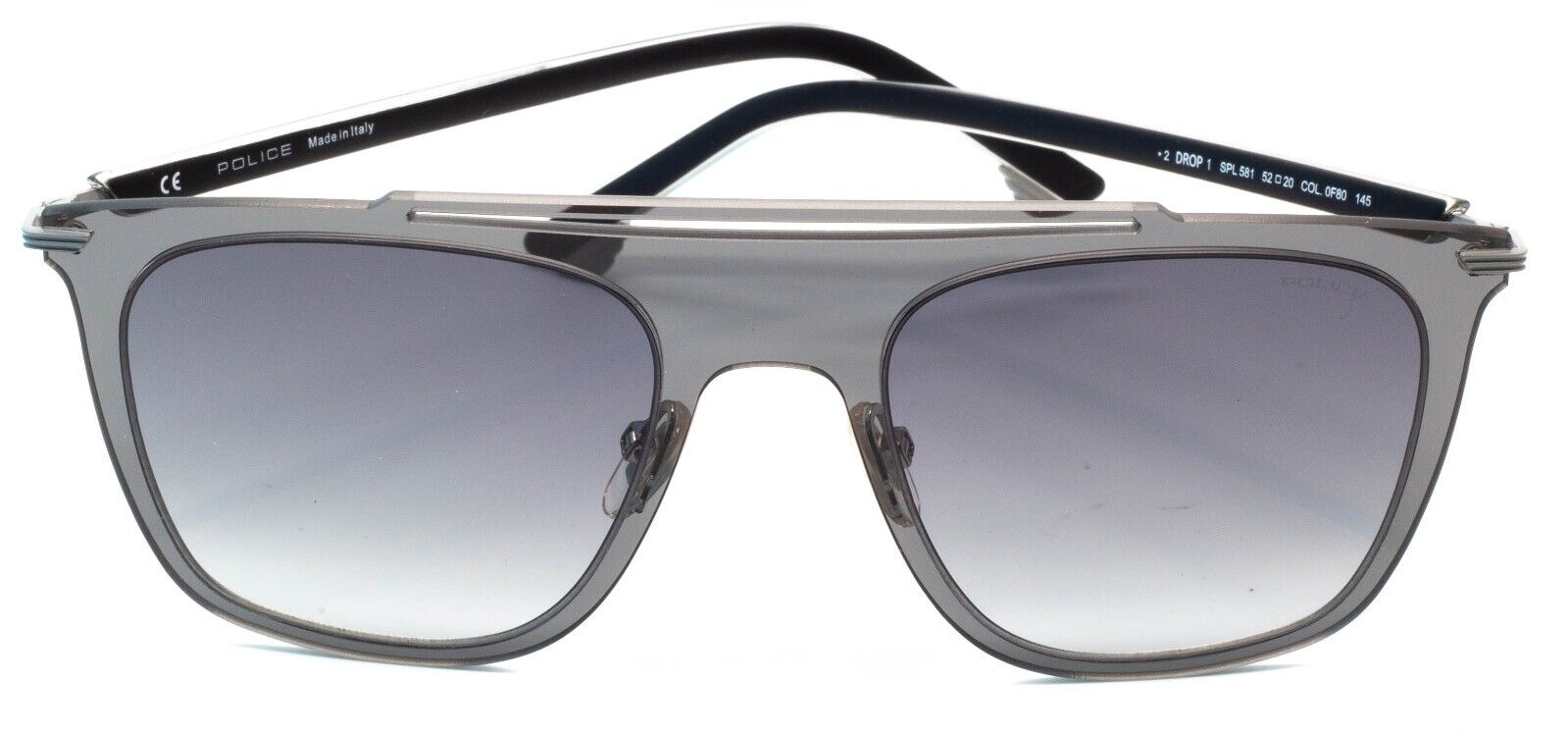 POLICE DROP 1 SPL 581 COL. 0F80 *2 52mm Sunglasses Shades Eyewear Frames - New