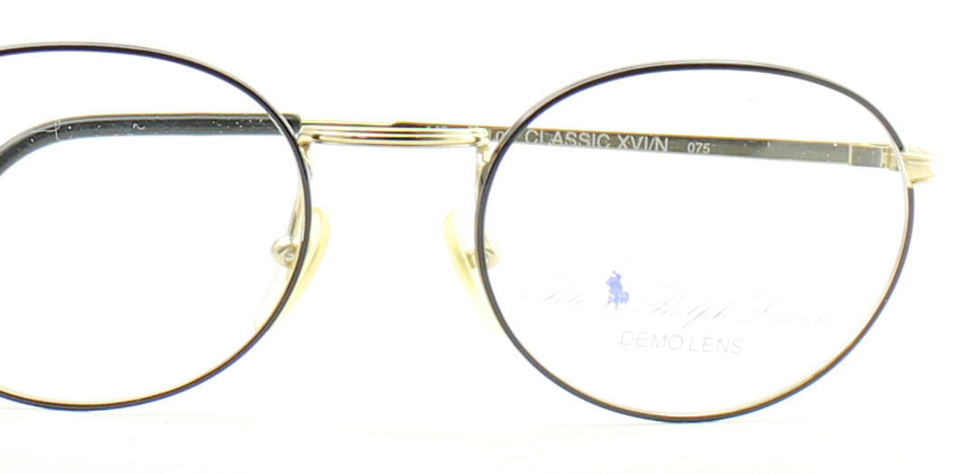 RALPH LAUREN POLO Classic XVI/N 075 RX Optical Eyewear FRAMES Glasses Italy -New