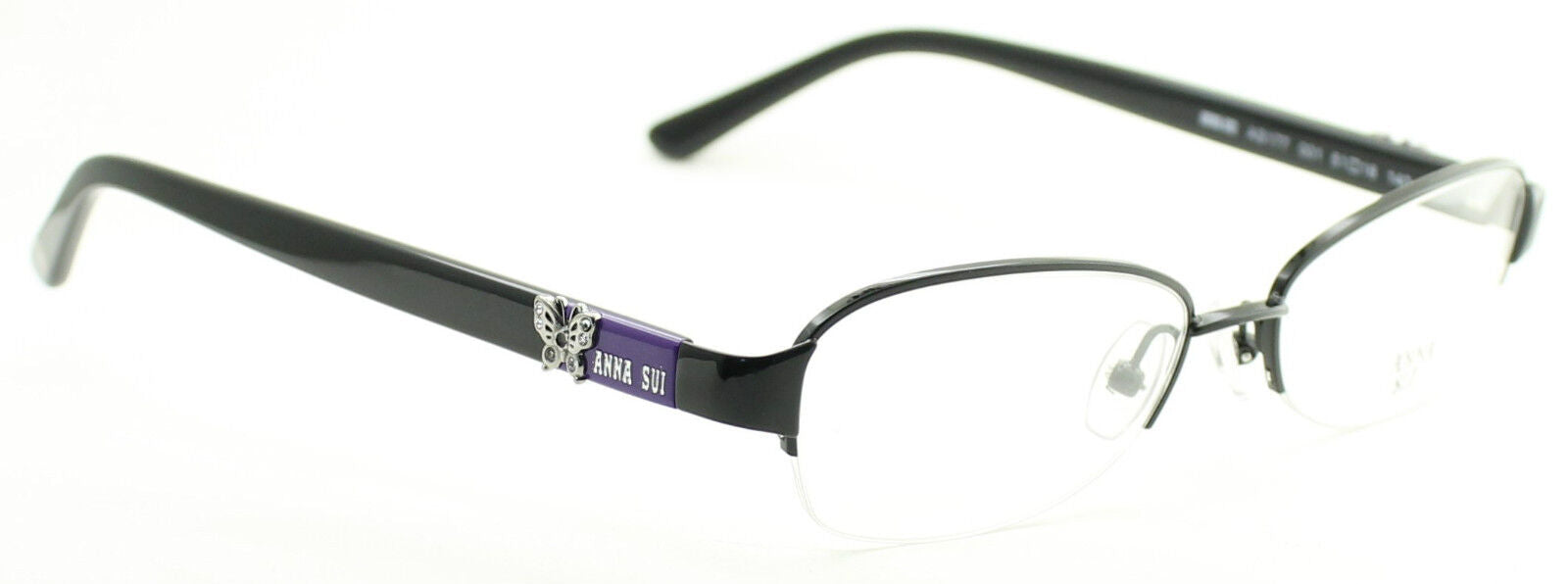 ANNA SUI AS177 001 51mm Eyewear RX Optical FRAMES Glasses Eyeglasses - New