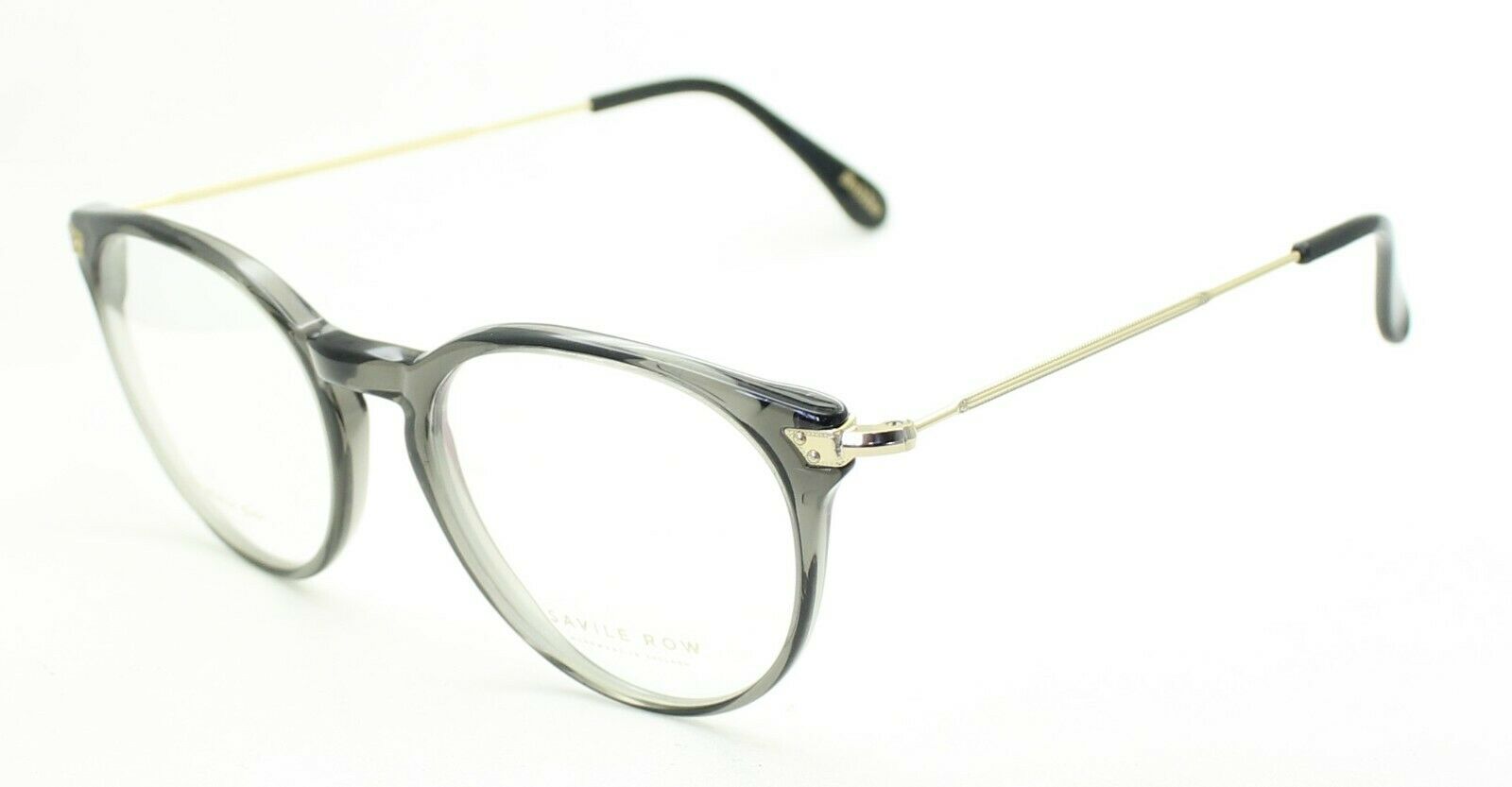 SAVILE ROW ENGLAND Bobbie 18K RG 52x19mm Eyewear RX Optical Eyeglasses Glasses