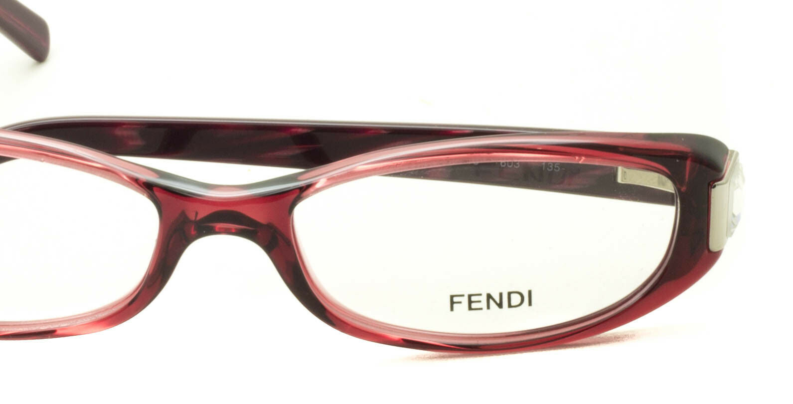 FENDI F666R 603 51mm Eyewear RX Optical FRAMES NEW Glasses Eyeglasses BNIB Italy