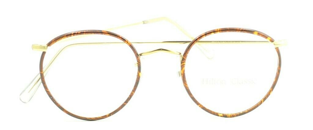 HILTON CLASSIC 1 (SAVILE ROW) Panto Chestnut 1070 49x22mm Eyewear RX Optical-NOS