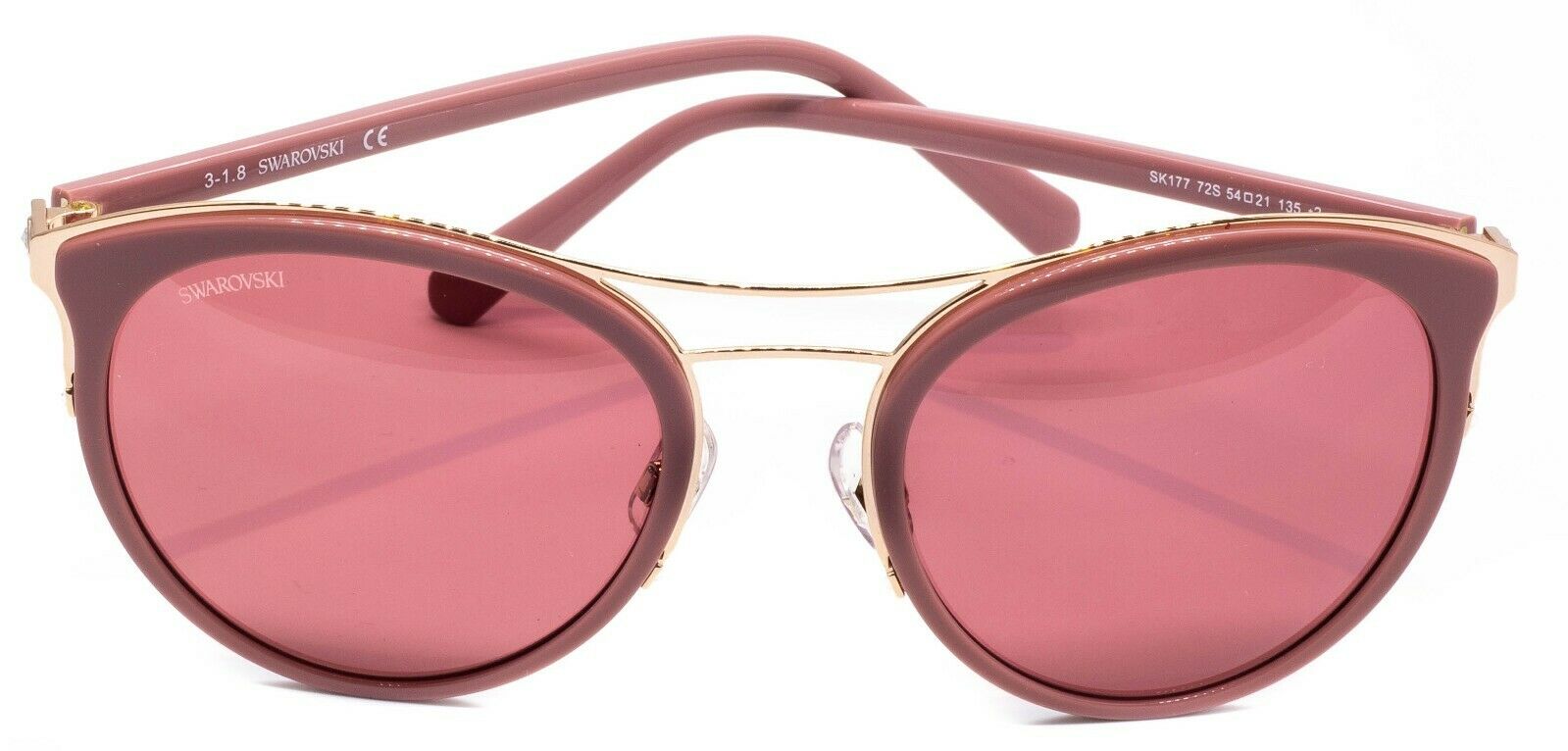 SWAROVSKI SK177 72S *2 54mm Sunglasses Shades Ladies Eyewear Frames BNIB - New