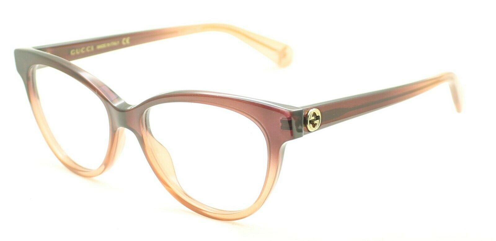 GUCCI GG 0373O 003 52mm Eyewear FRAMES Glasses RX Optical Eyeglasses New - Italy