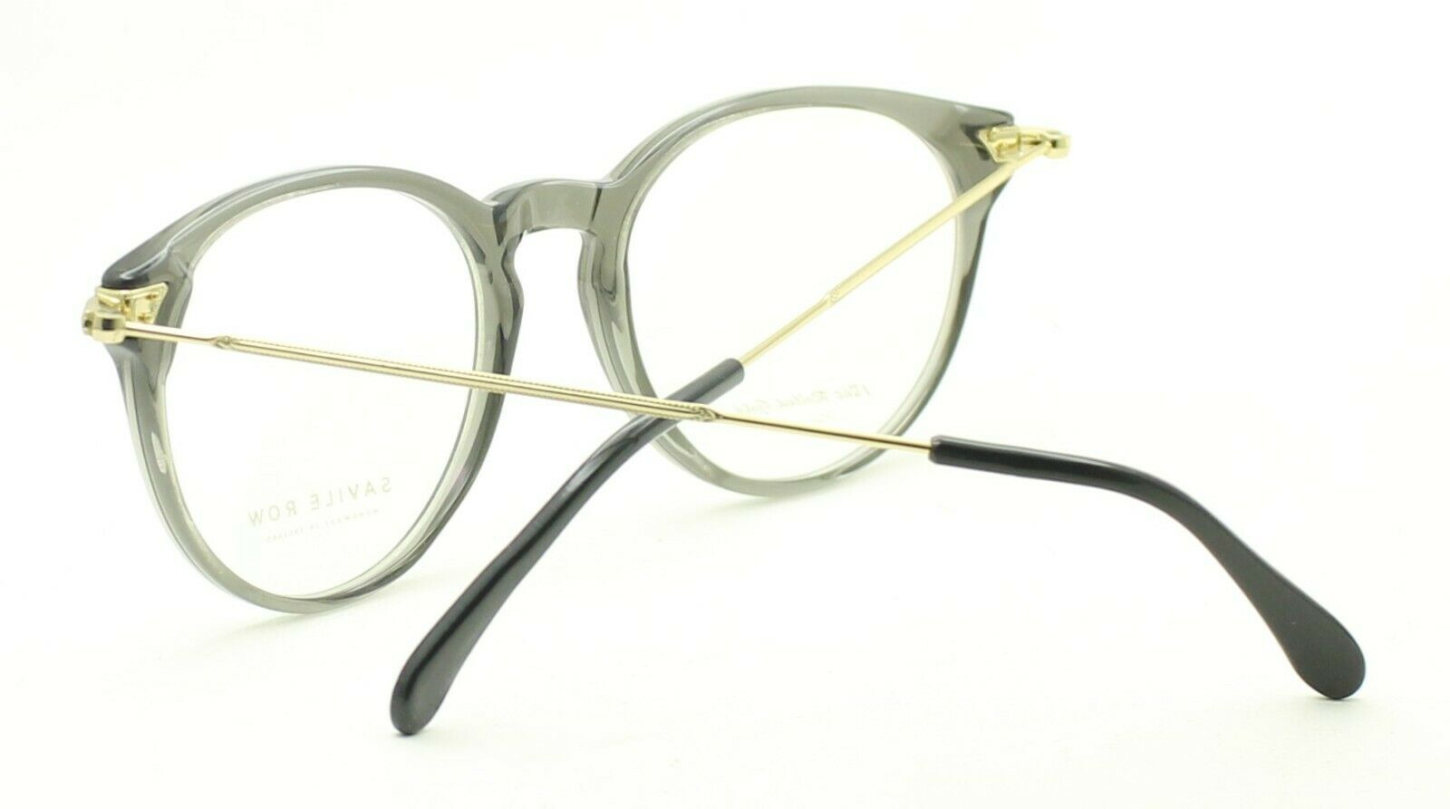 SAVILE ROW ENGLAND Bobbie 18K RG 52x19mm Eyewear RX Optical Eyeglasses Glasses