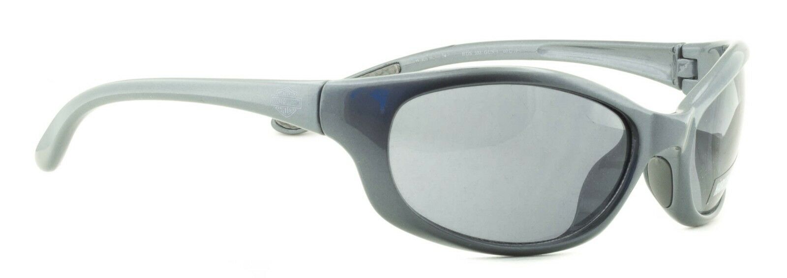 HARLEY DAVIDSON HDS 593 GUN-3 60mm Wrap Sunglasses Shades Eyeglasses - New BNIB