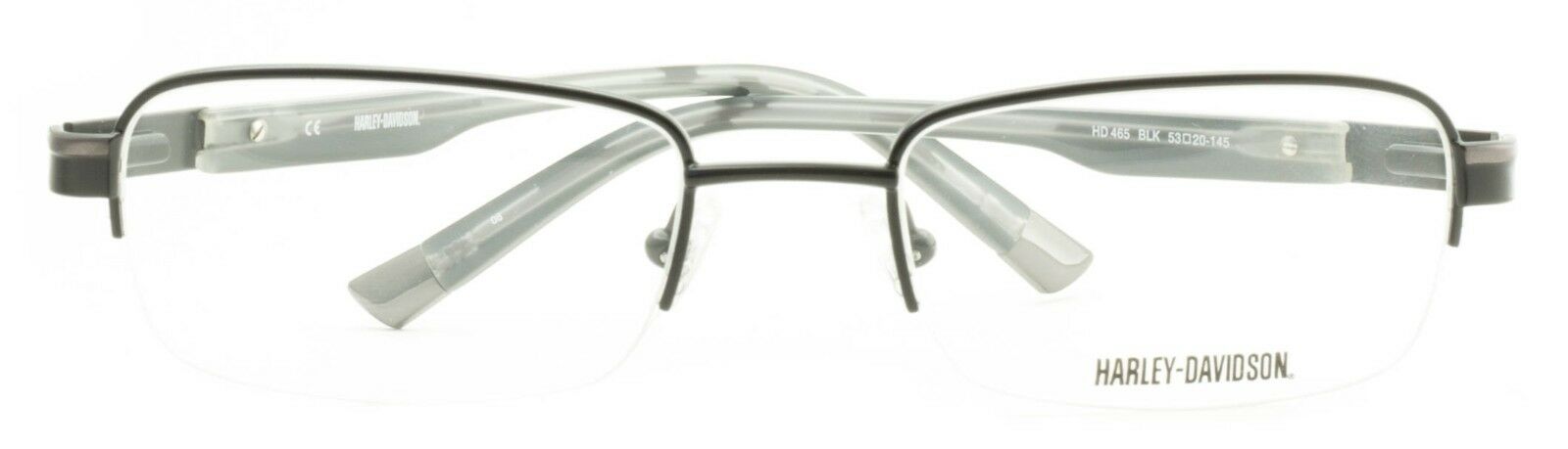 HARLEY-DAVIDSON HD 465 BLK Eyewear FRAMES RX Optical Eyeglasses Glasses New BNIB