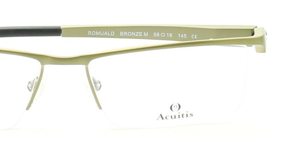 ACUITIS TITANE ROMUALD Bronze M 56mm Glasses RX Optical Eyeglasses Eyewear - New