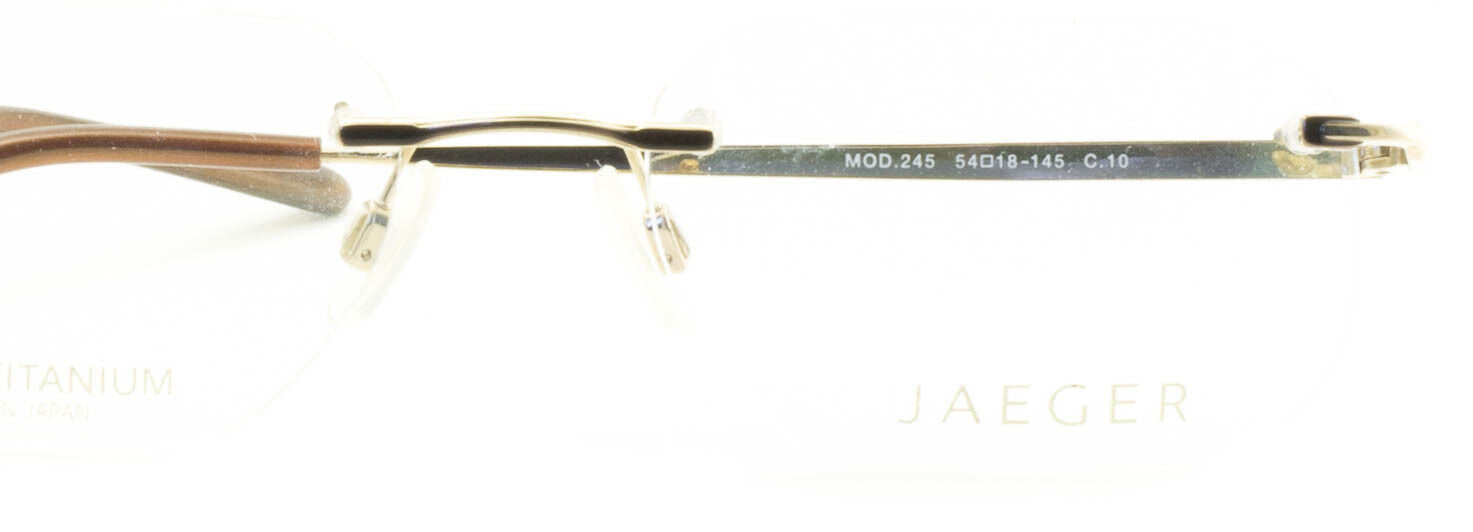 JAEGER MOD. 245 C.10 Eyewear FRAMES RX Optical Glasses Eyeglasses New - Japan