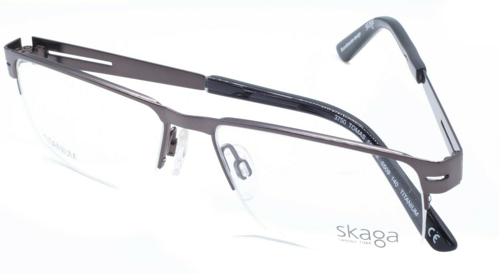 SKAGA SWEDEN 3750 Tomas 5509 55mm Glasses RX Optical Eyeglasses Eyewear - New