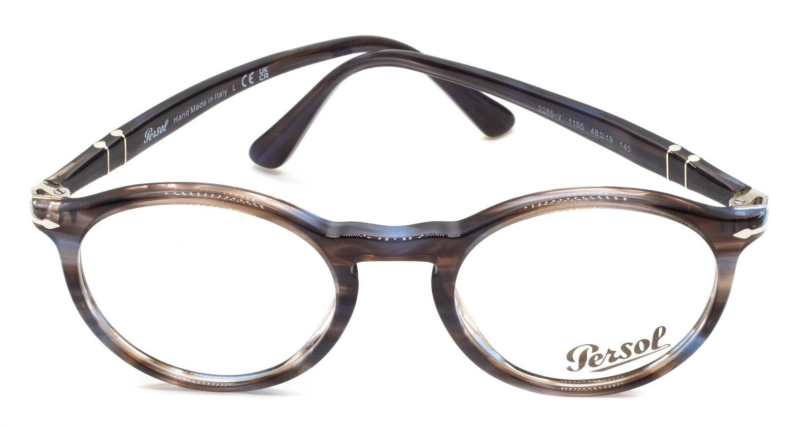 PERSOL 3285-V 1155 48mm Eyewear FRAMES Glasses RX Optical Eyeglasses New  Italy