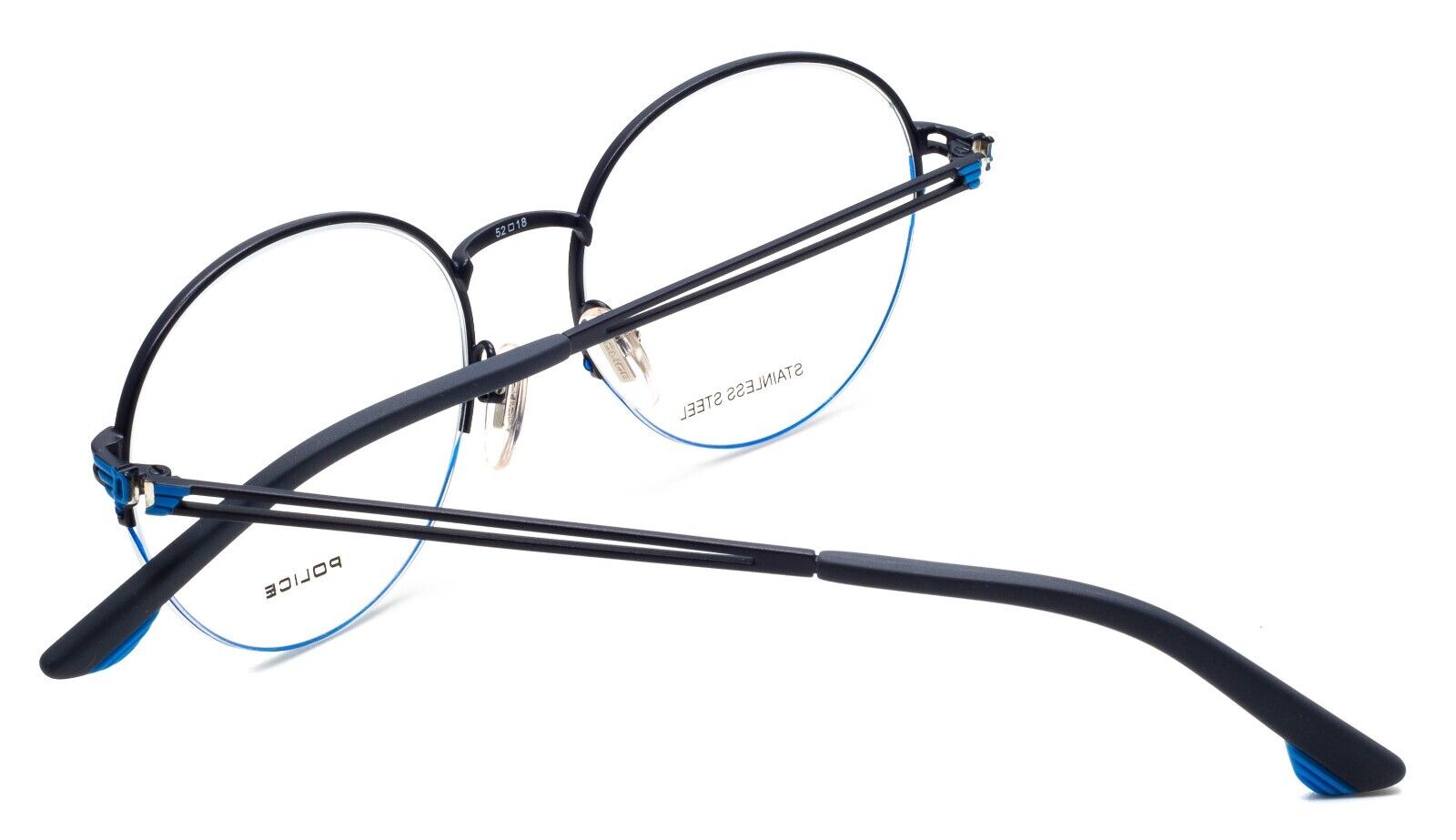 POLICE COUPE LIGHT 2 VPL 880 COL. 0606 52mm Eyewear FRAMES RX Optical Eyeglasses