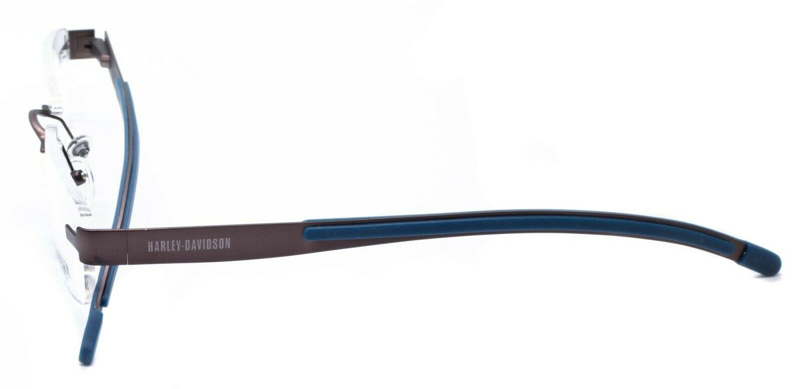 HARLEY-DAVIDSON HD 417 BRN 53mm Eyewear FRAMES RX Optical Eyeglasses Glasses New