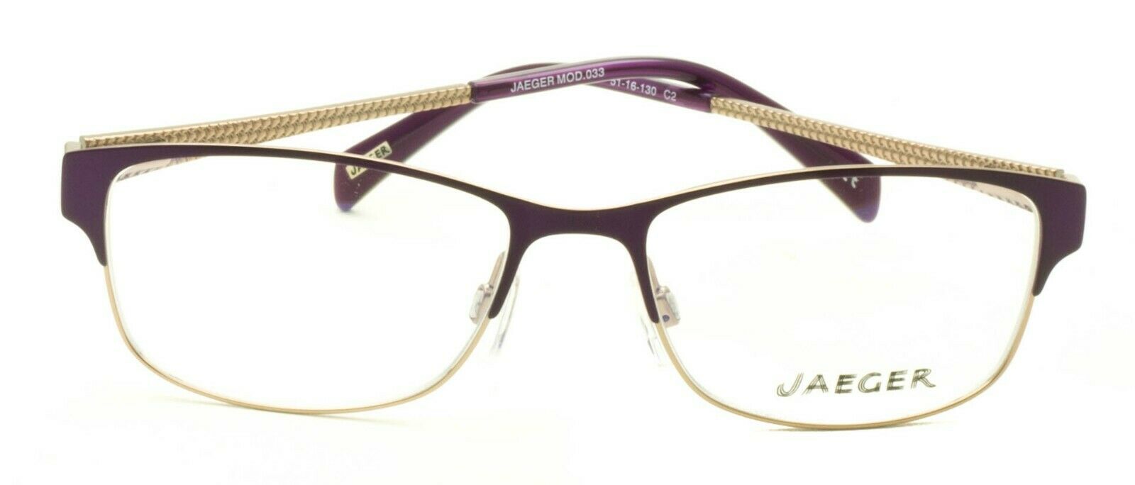 JAEGER Mod 033 C2 51mm Eyewear FRAMES RX Optical Glasses Eyeglasses New ...
