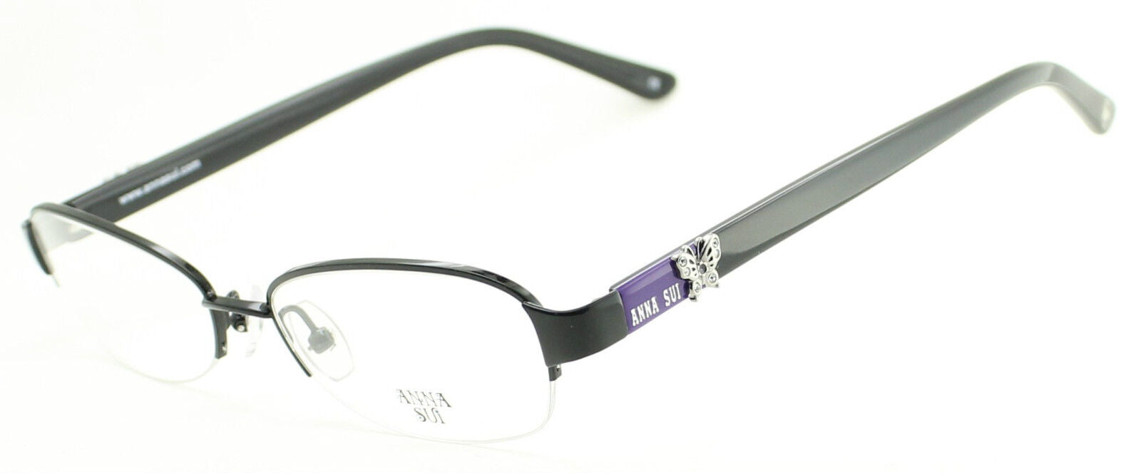 ANNA SUI AS177 001 51mm Eyewear RX Optical FRAMES Glasses Eyeglasses - New