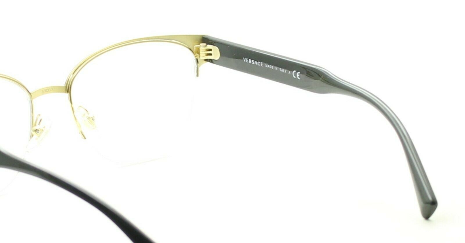 VERSACE MOD 1265 1433 53mm Eyewear FRAMES RX Optical Eyeglasses New - Italy