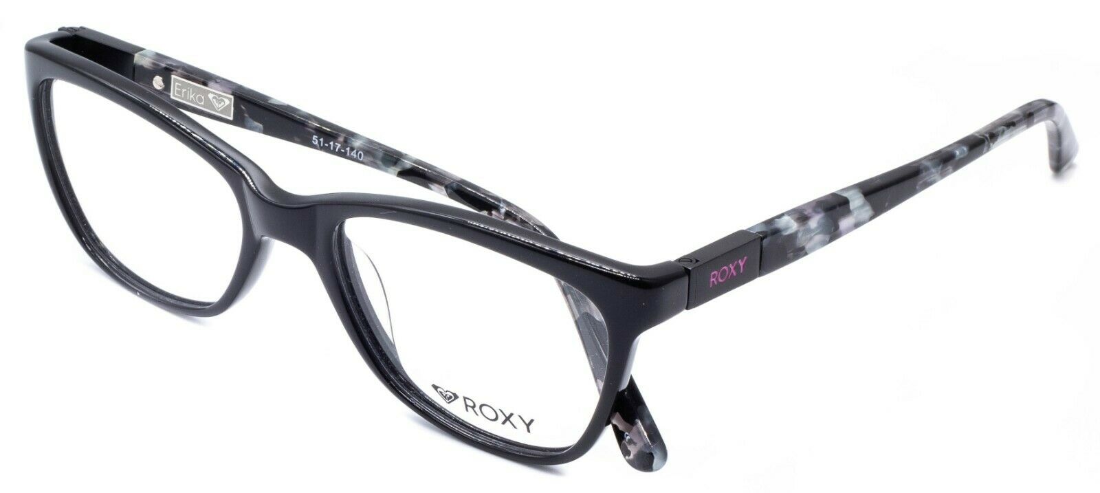 ROXY ERIKA ERJEG03025/DBLK 51mm Eyewear FRAMES Glasses RX Optical Eyeglasses New