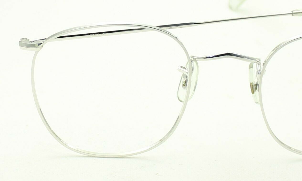 LONDON LINE (SAVILE ROW) Cresta Fairway Quadra 54x24mm Rhodium RX Optical - NOS