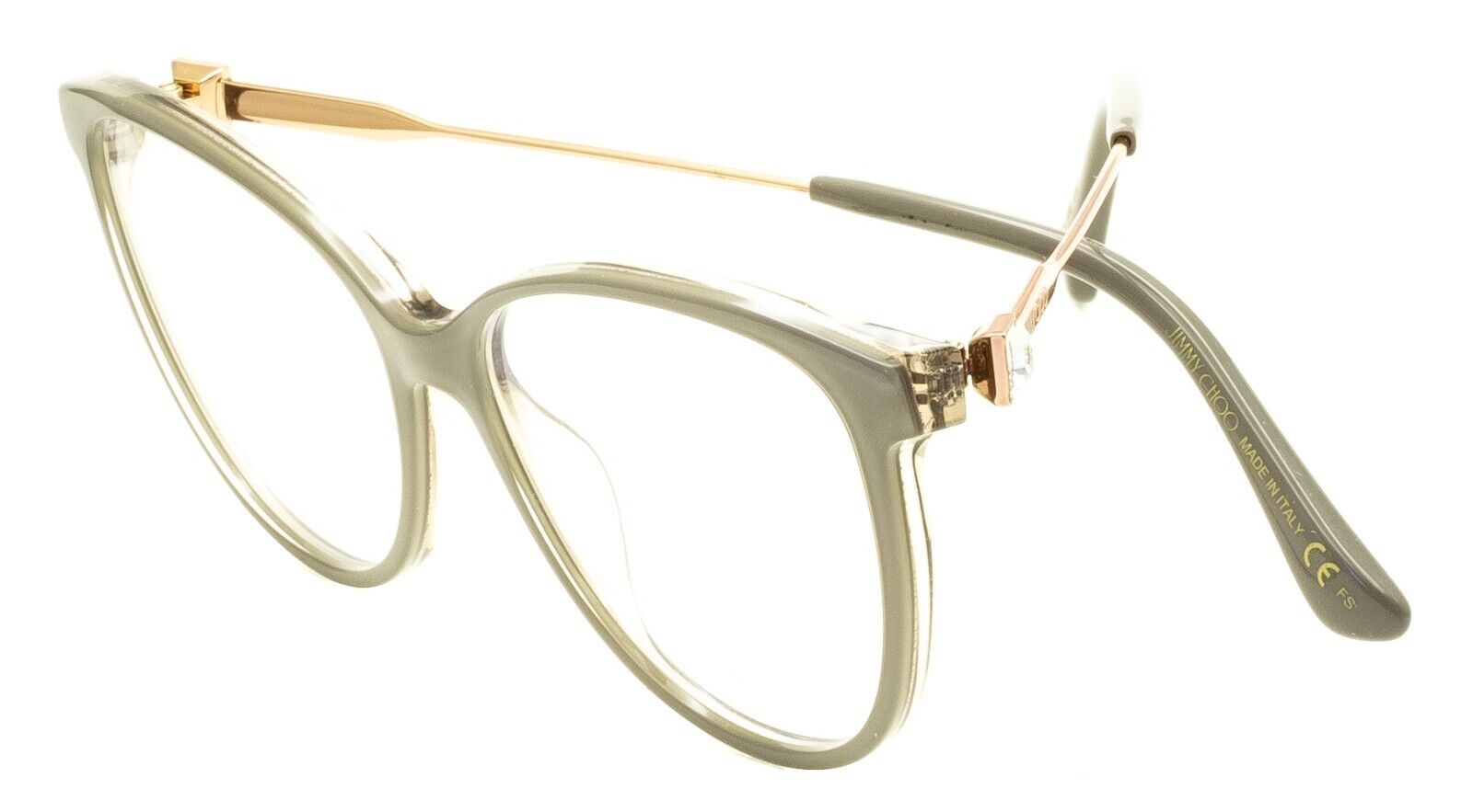 JIMMY CHOO JC 314 6RI 52mm Eyewear Glasses RX Optical Glasses FRAMES New - Italy