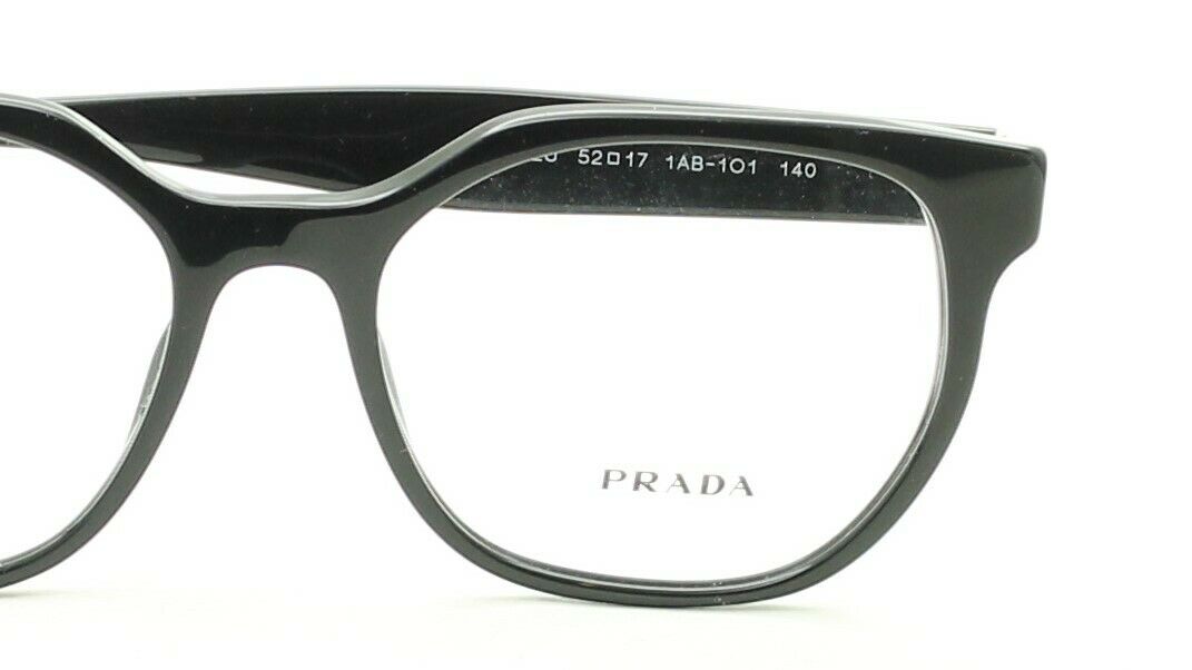 PRADA VPR 02U 1AB-1O1 52mm Eyewear FRAMES RX Optical Eyeglasses Glasses NewItaly