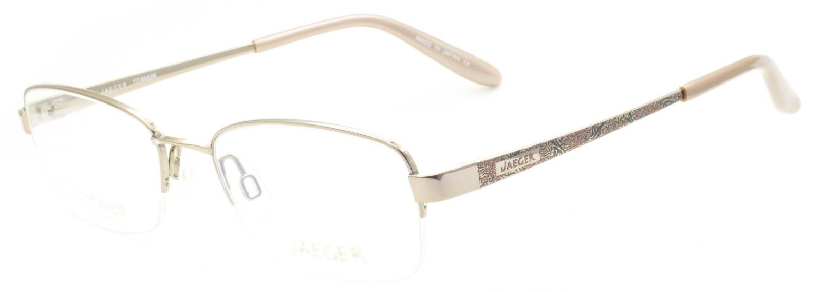 JAEGER Mod. 310 C.15 51mm Eyewear FRAMES RX Optical Glasses Eyeglasses New Japan