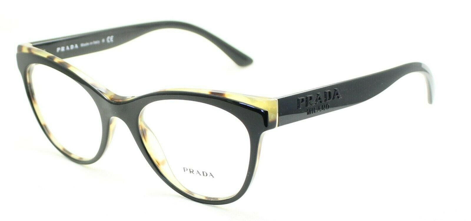 PRADA VPR 05W 389-1O1 51mm Eyewear FRAMES RX Optical Eyeglasses Glasses - Italy