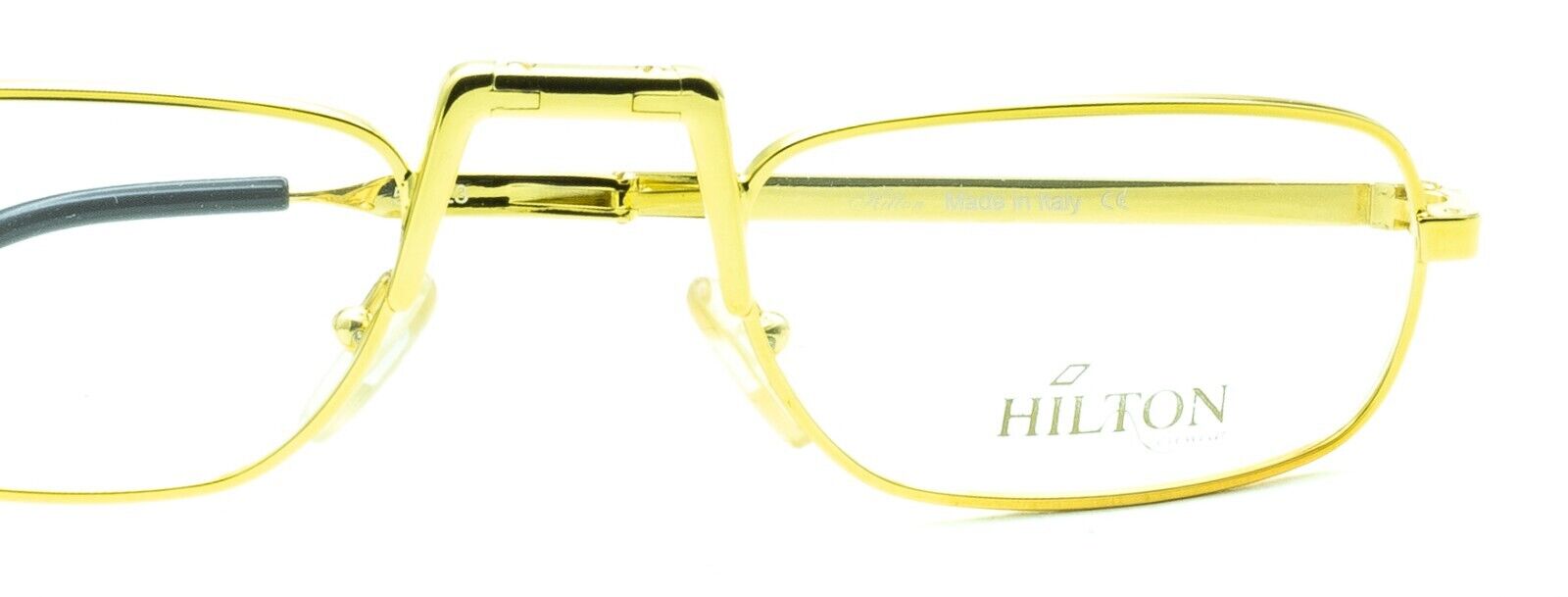 Hilton Eyewear Vintage Slimford 001 C1 50x23mm Folding RX Optical Glasses - NOS