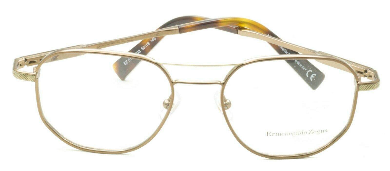 ERMENEGILDO ZEGNA EZ 5117 038 50mm FRAMES Glasses Eyewear RX Optical - New Italy