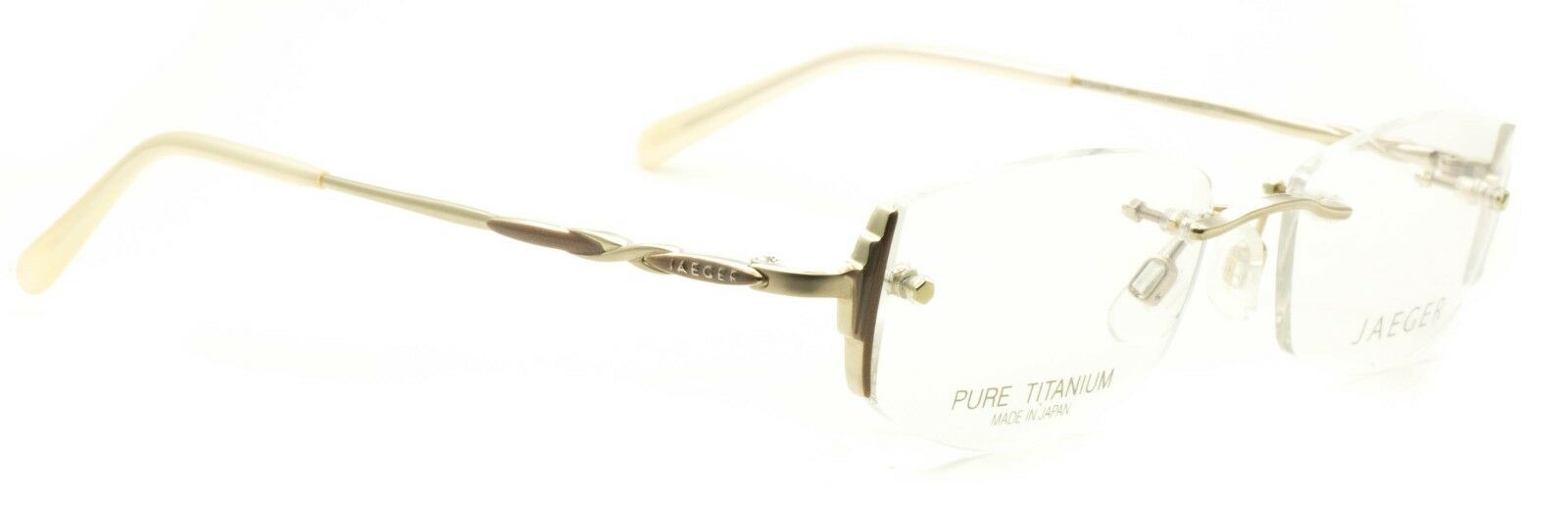 JAEGER Mod. 246 C.71 Titanium Eyewear FRAMES RX Optical Glasses Eyeglasses Japan
