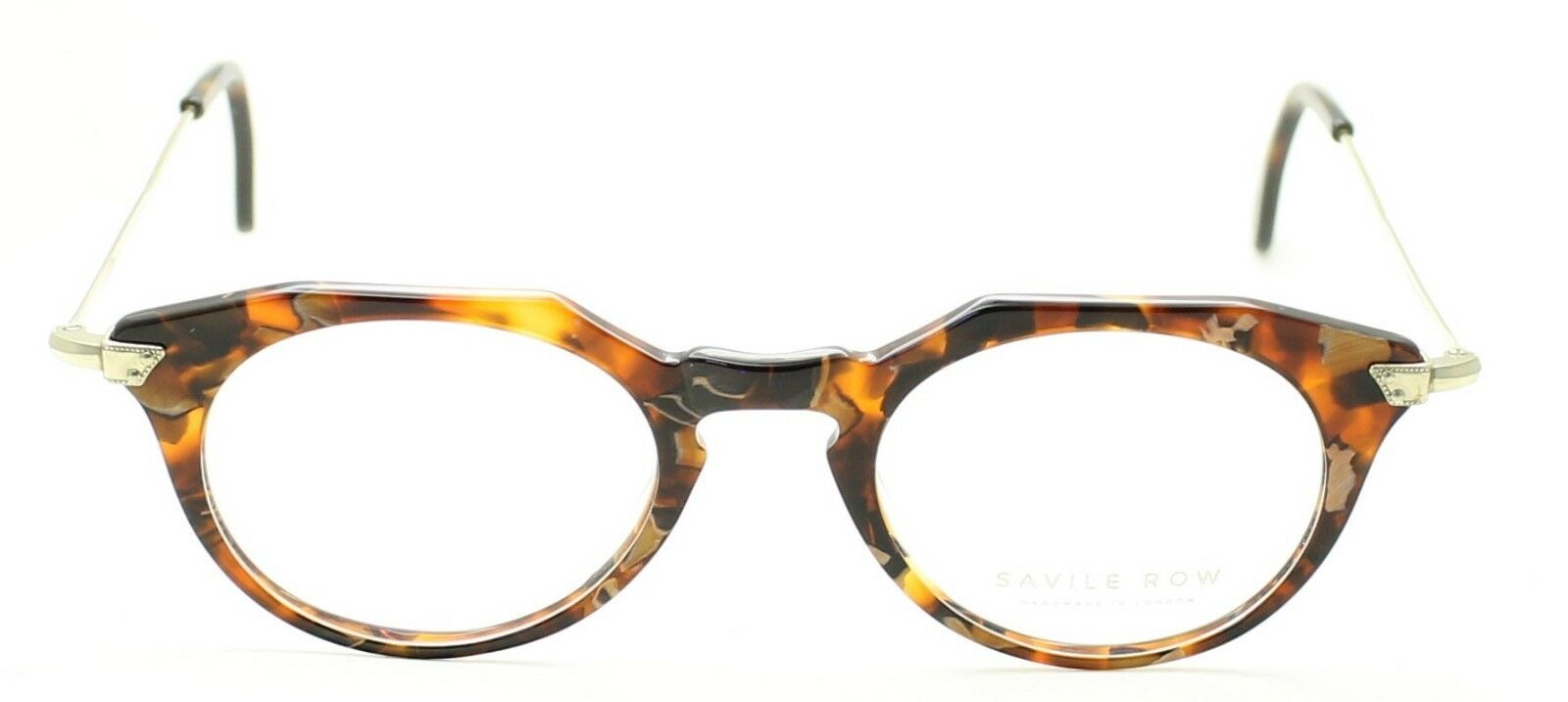 SAVILE ROW ENGLAND Kew 18K RG 45x21mm Eyewear RX Optical Eyeglasses Glasses-New