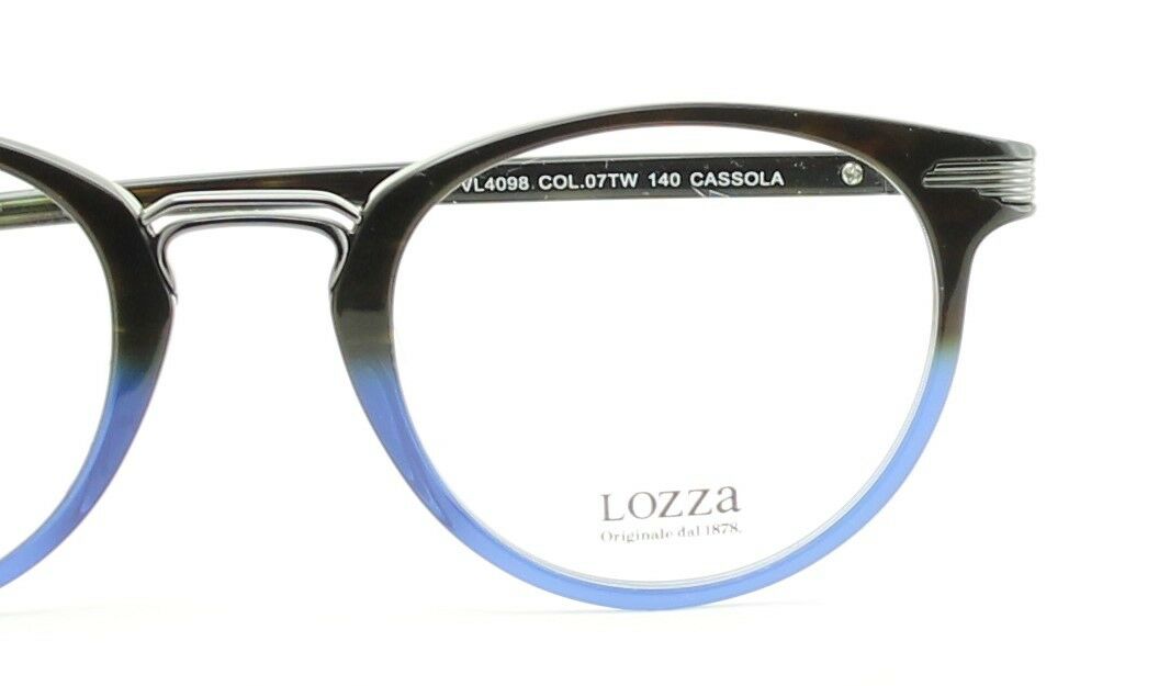 LOZZA 1878 VL4098 07TW Cassola 48mm Eyewear FRAMES RX Optical Eyeglasses Glasses