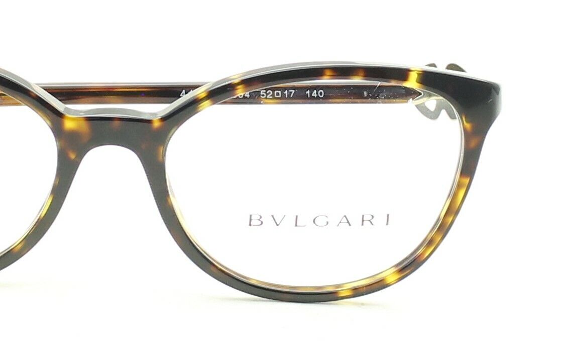 BVLGARI 4185-B 504 52mm Eyewear Glasses RX Optical Eyeglasses FRAMES New - Italy