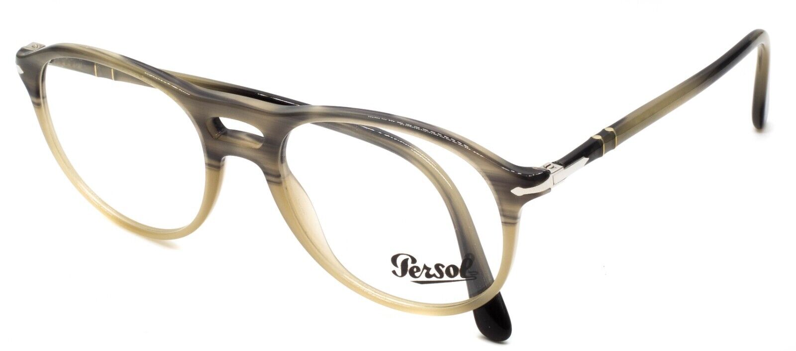 PERSOL 3202-V 1065 53mm Eyewear Glasses RX Optical Eyeglasses Frames - New Italy