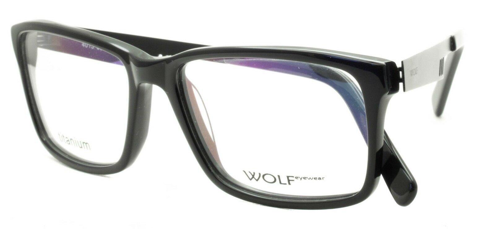 WOLF EYEWEAR 4013 C06 Titanium FRAMES RX Optical Glasses Eyeglasses New -TRUSTED