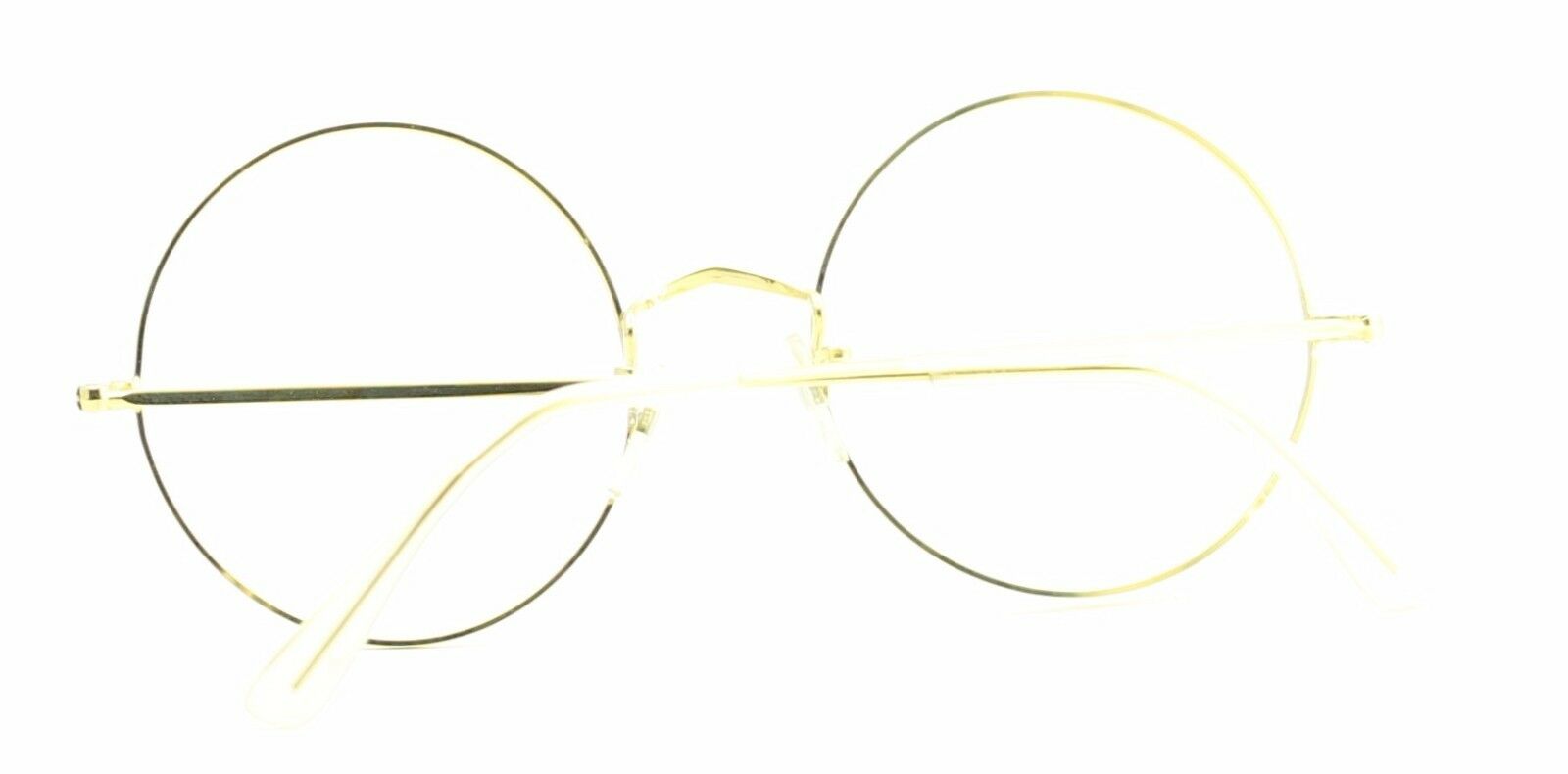 B.O.I.C. (SAVILE ROW) ENGLAND Gold 54x22mm Round RX Optical Frames Eyeglasses