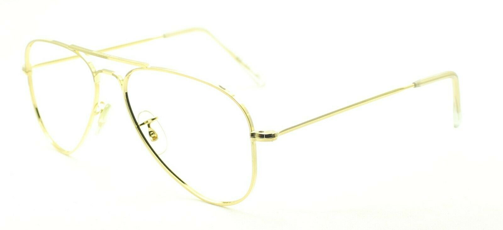 ALGHA (SAVILE ROW) DUBAR 14KT RG Gold 52x14mm Eyewear FRAMES RX Optical - NOS