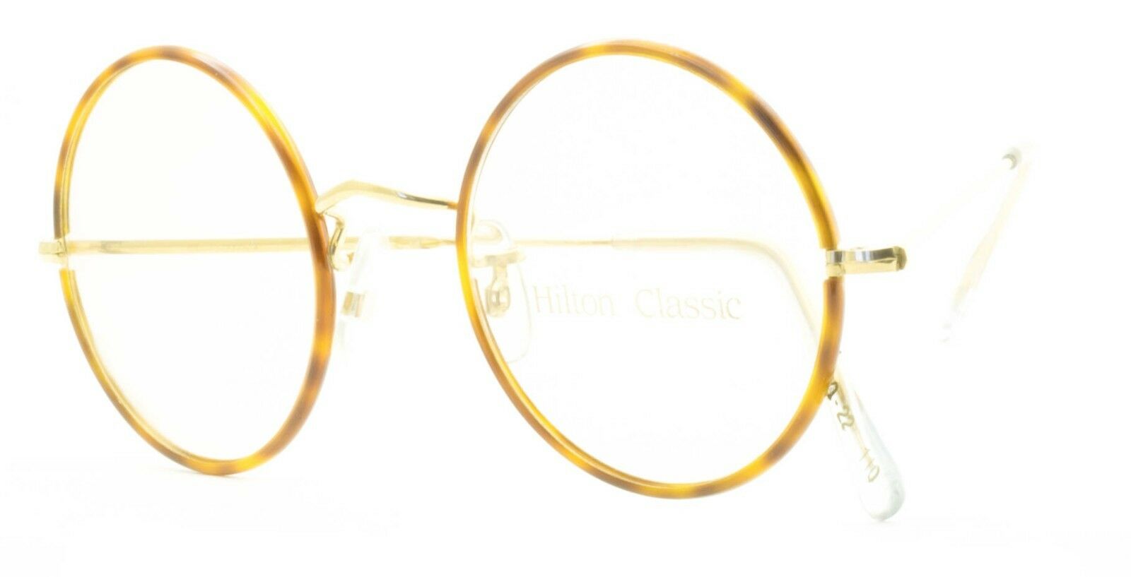 Hilton Classic 2 (SAVILE ROW) Round Blond 1088 49x22mm FRAMES RX Optical Glasses