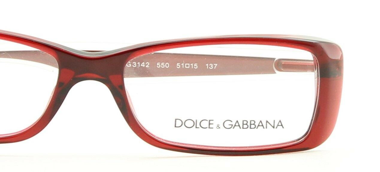 Dolce & Gabbana DG 3142 550 51mm Eyeglasses RX Optical Glasses Frames NEW -Italy