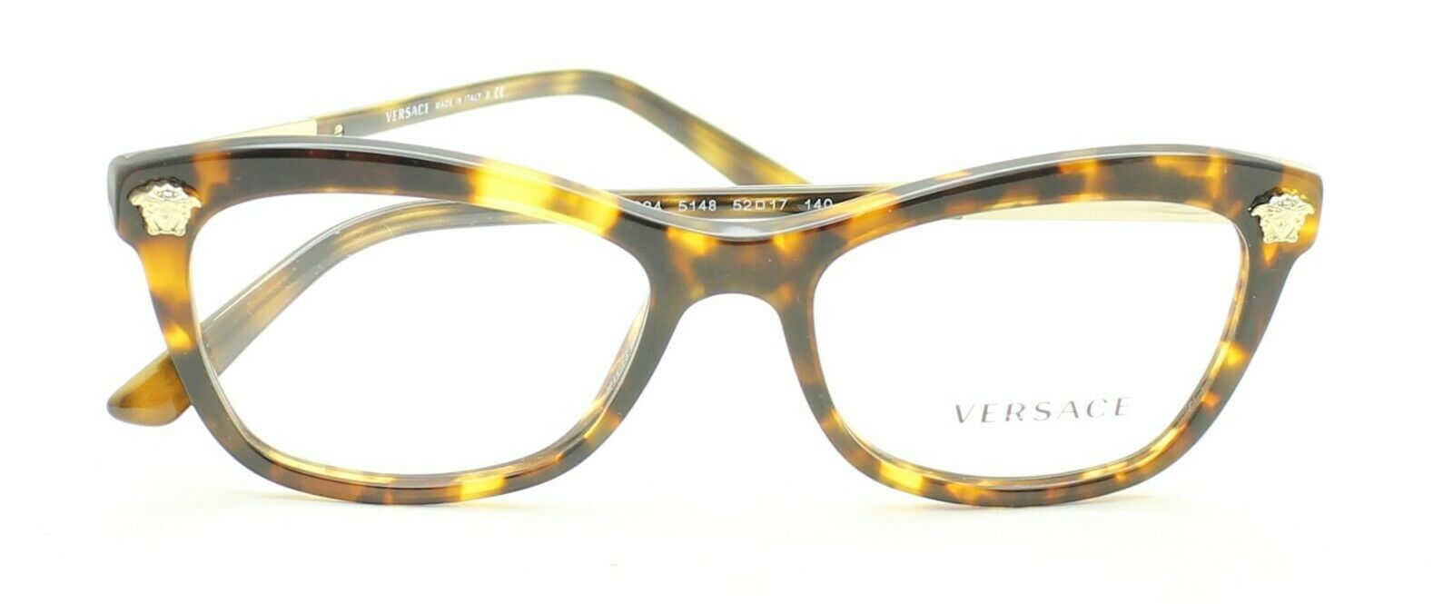 VERSACE MOD 3224 5148 52mm Eyewear FRAMES RX Optical Eyeglasses Glasses - Italy