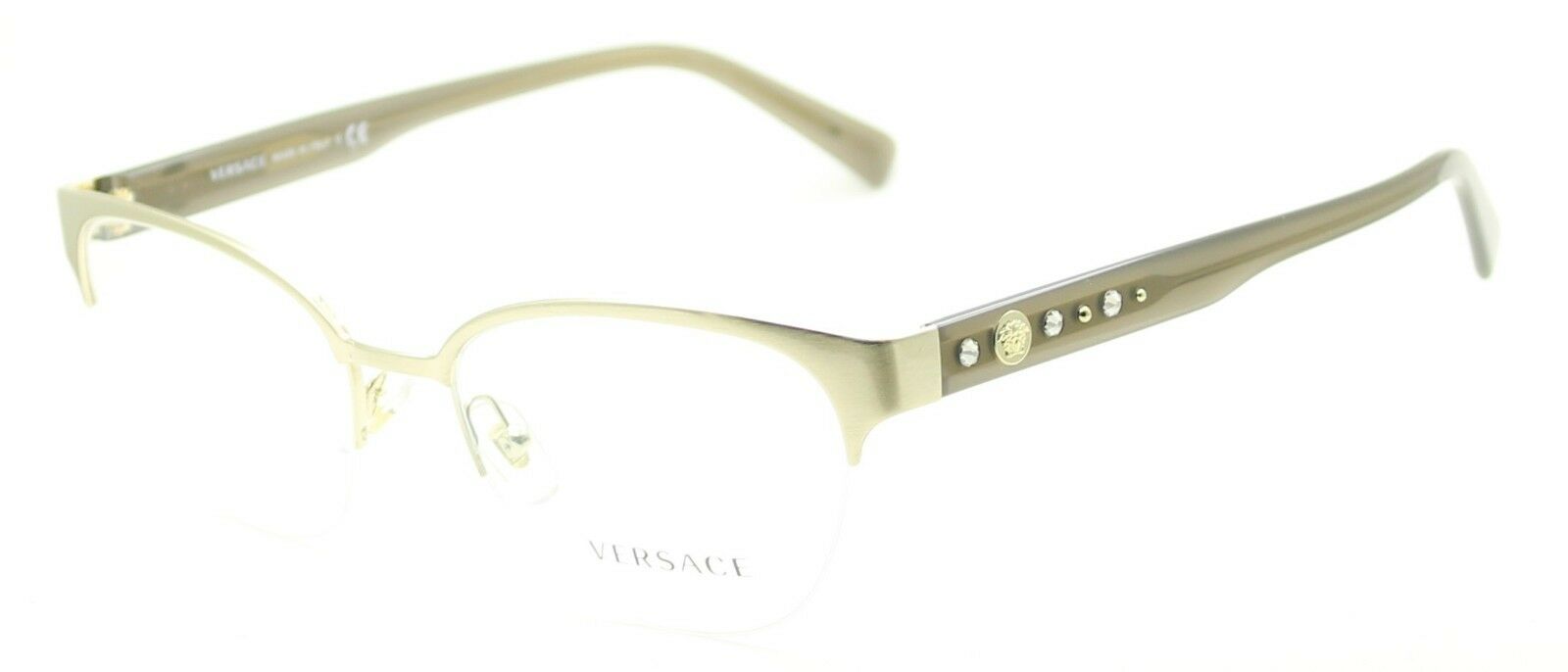 VERSACE MOD 1255-B 1339 52mm Eyewear FRAMES RX Optical Eyeglasses New - Italy