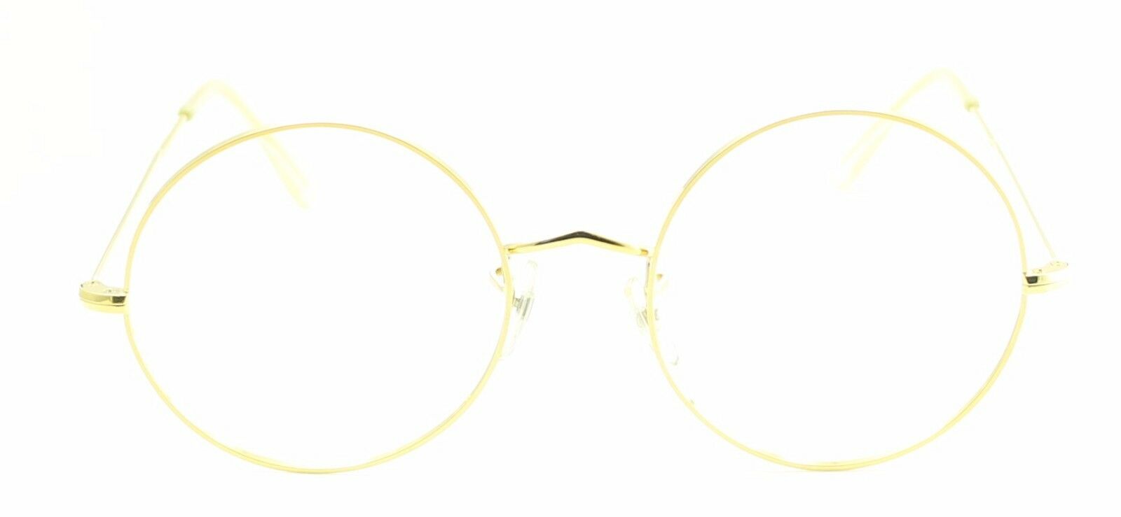 B.O.I.C. (SAVILE ROW) ENGLAND Gold 54x20mm Round RX Optical Frames Eyeglasses