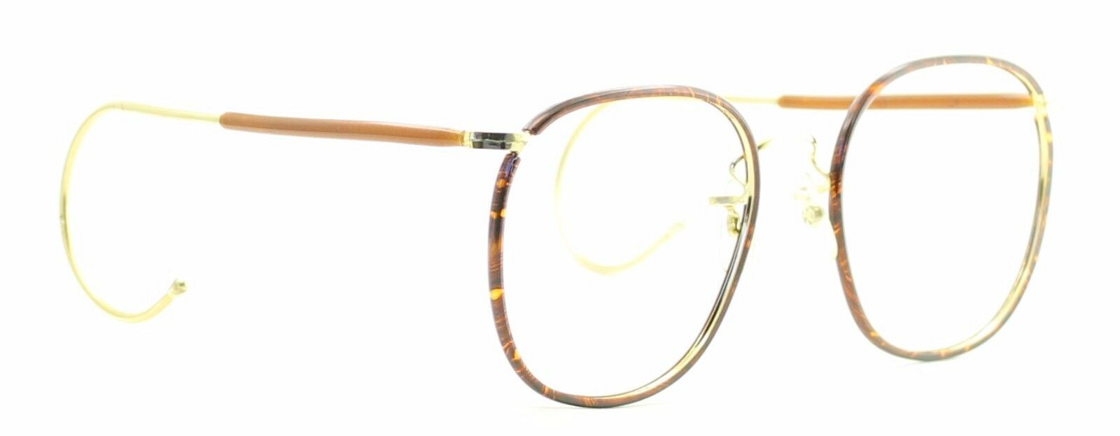 B.O.I.C.(SAVILE ROW) Quadra Gold 54x20mm Frames RX Optical Eyeglasses GlassesNOS