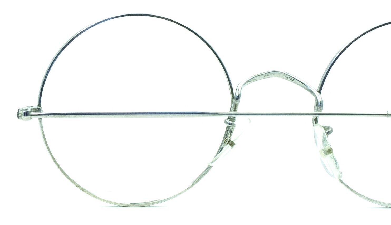 B.O.I.C.LONDON LINE (SAVILE ROW) Fairway Round Rhodium 50x22mm FRAMES RX Optical