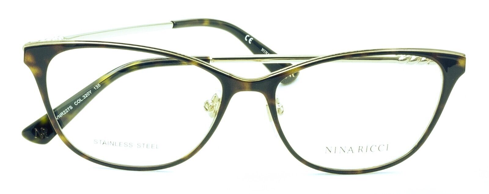 NINA RICCI VNR227S 320Y 53mm Eyewear FRAMES RX Optical Eyeglasses Glas â GGV Eyewear