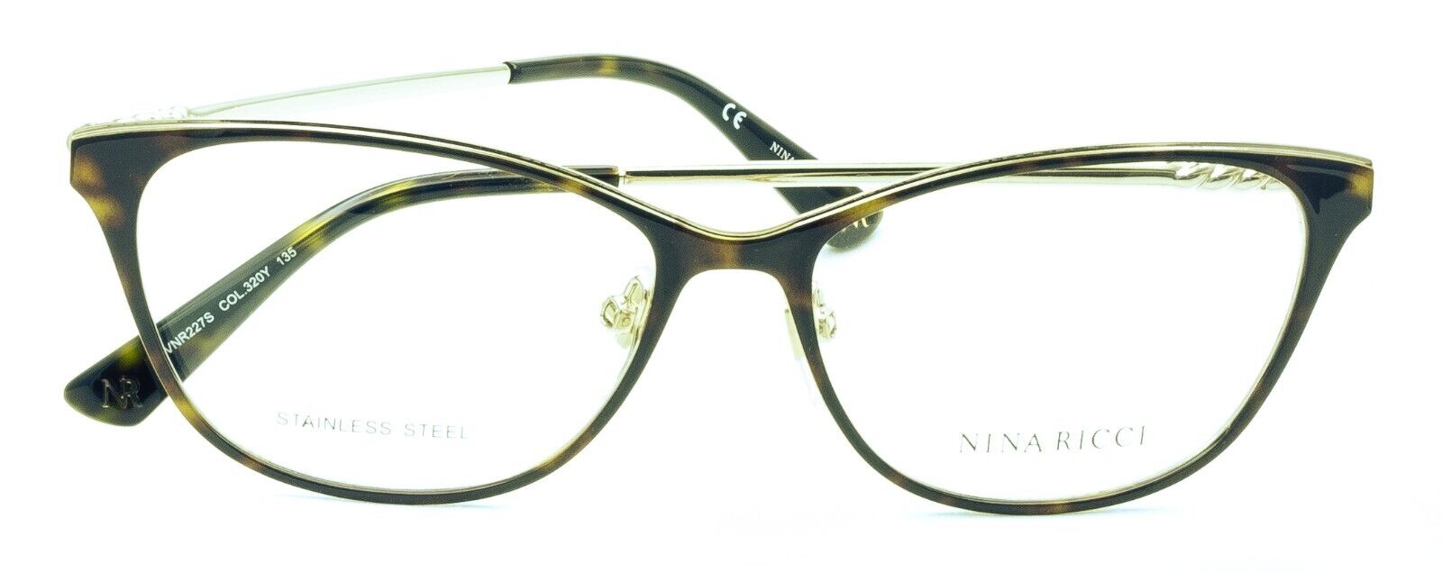 NINA RICCI VNR227S 320Y 53mm Eyewear FRAMES RX Optical Eyeglasses Glasses - New