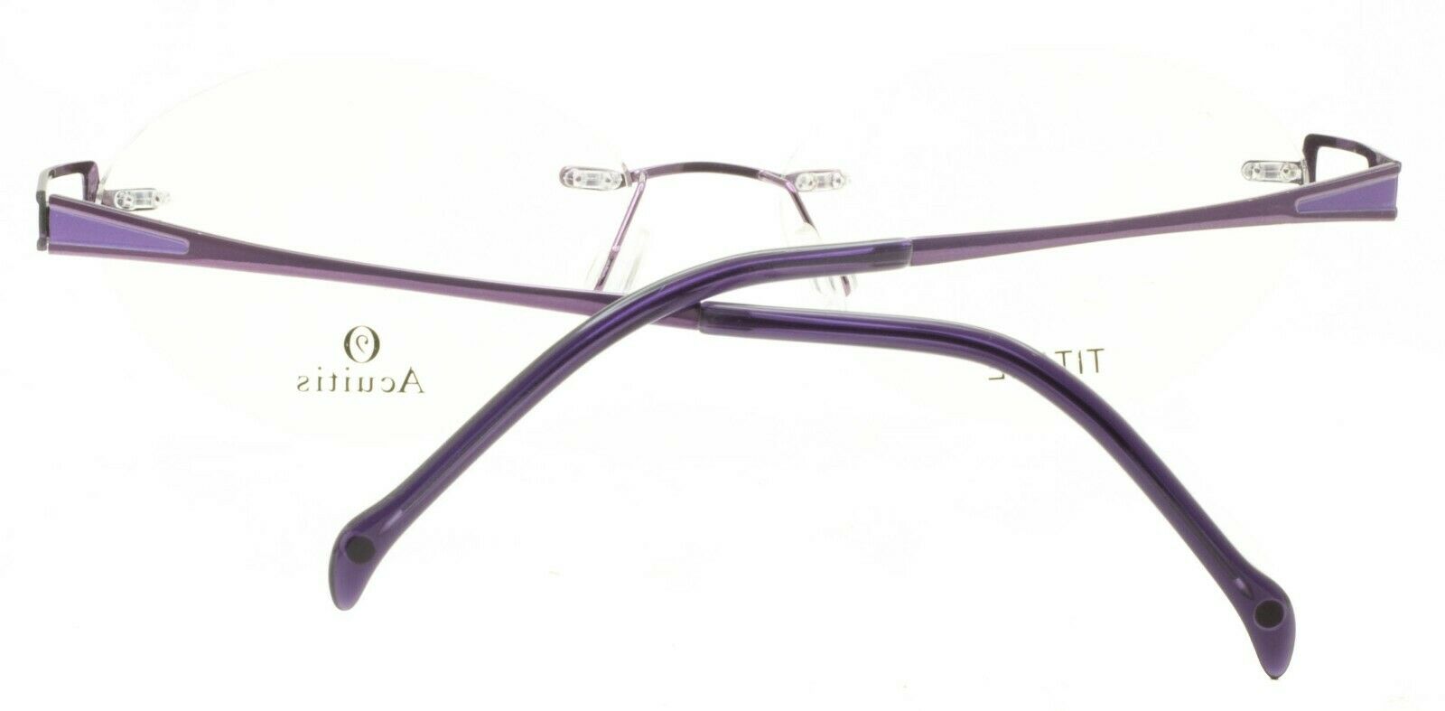 ACUITIS NADINE VIOLET Titane 53mm Glasses RX Optical Eyeglasses Eyewear - New